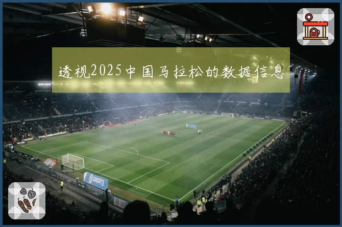 透视2025中国马拉松的数据信息